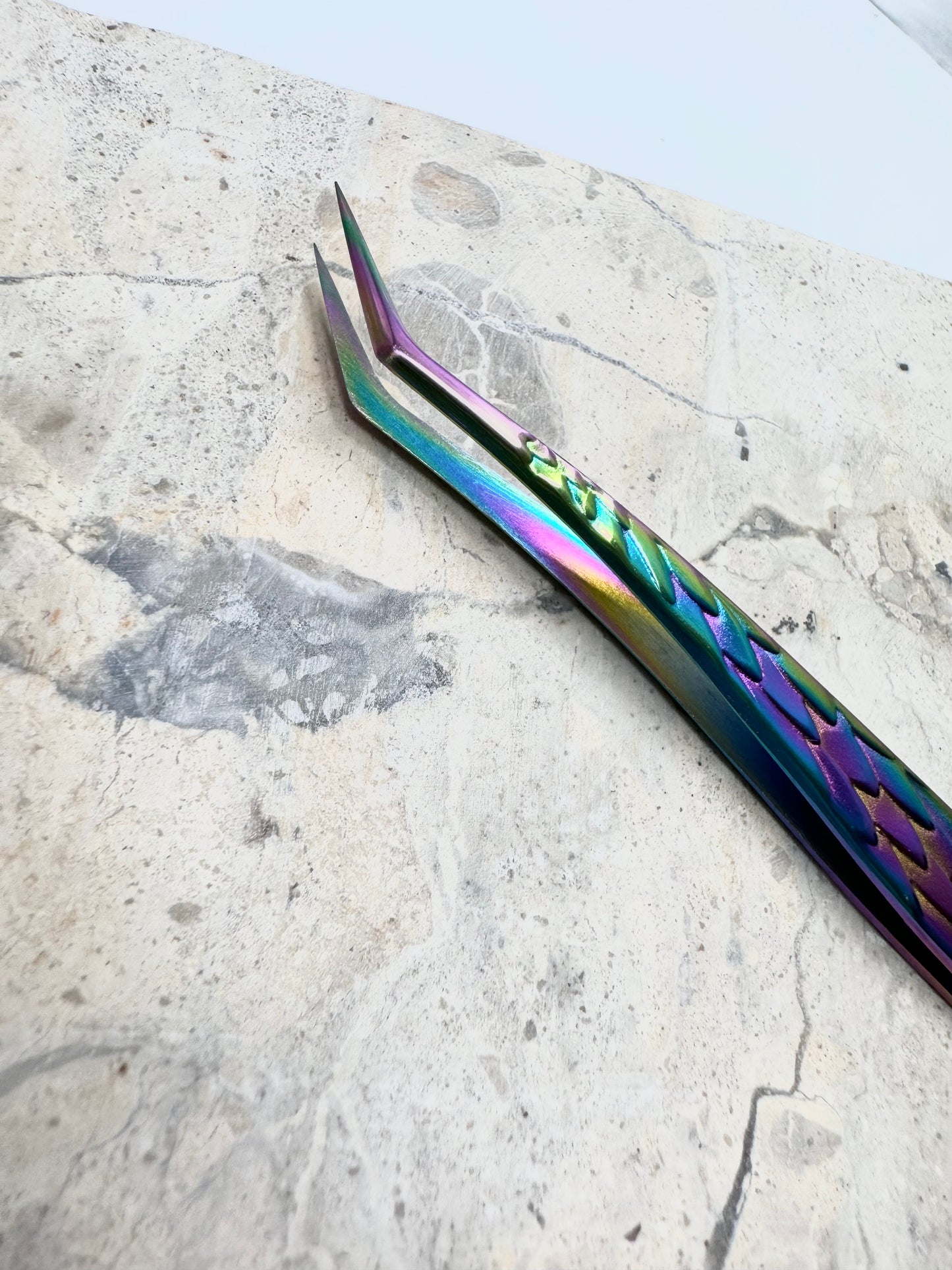 Rainbow Feather Tweezers